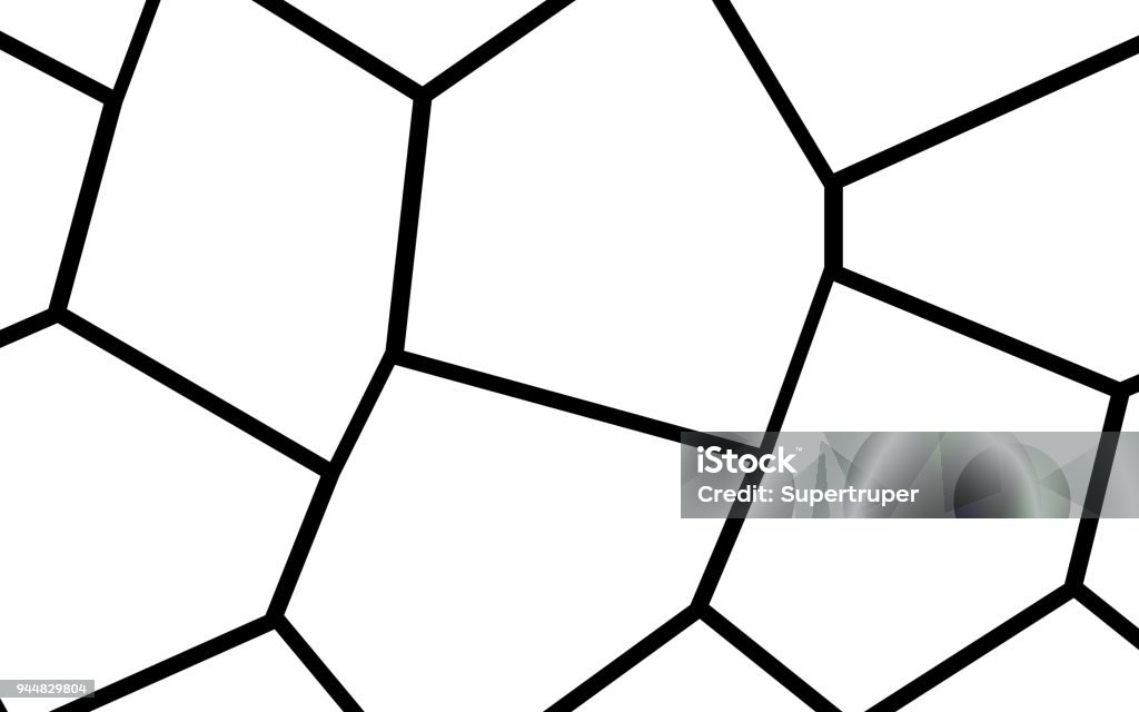 Irregular Pattern Mosaci Black And White Irregular Mosaic Template Stock Illustration - Download ...