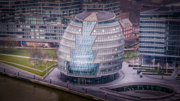 atracciones turísticas de londres - city hall de londres fotografías e imágenes de stock