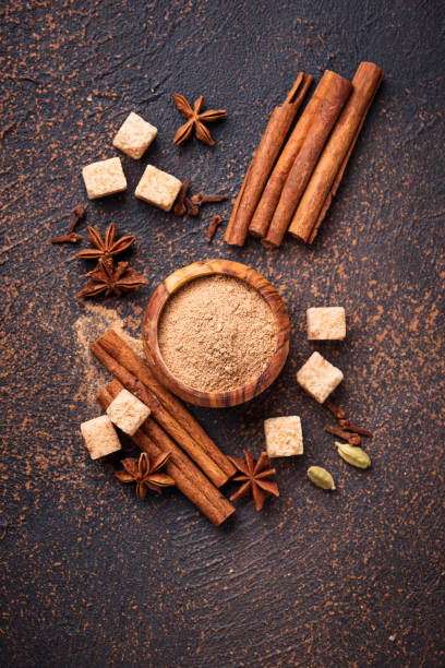 istock Cinnamon, anise, cardamom, clover and sugar 944831864