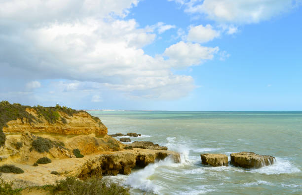 istock Albufeira Auramar Beach coastal erosion 944837700