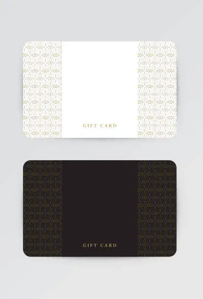 Buono regalo, modello di voucher. File vettoriale per una facile modifica. Buono regalo, modello di voucher. File vettoriale per una facile modifica.