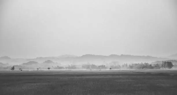 a mountain landscape