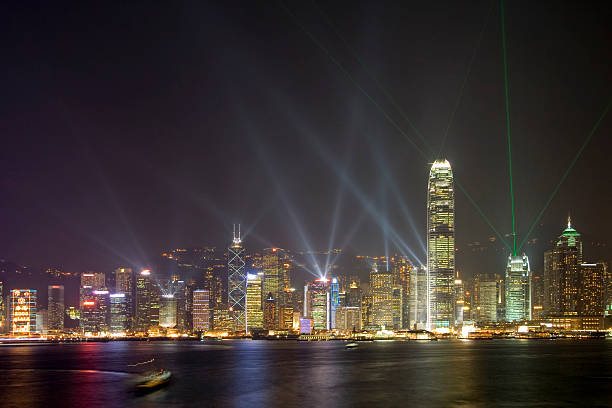 istock Hong Kong skyline at night 94486839
