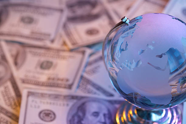 istock Glass World and Dollar 94488210