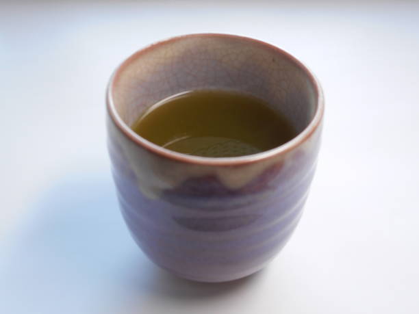 japanischer tea - japanese tea cup stock-fotos und bilder