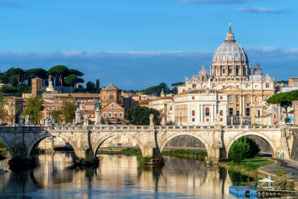 istock Rome Skyline with St Peter Basilica of Vatican 944920020