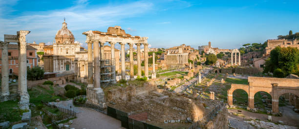 istock Roman Forum in Rome , Italy 944920150