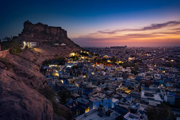 istock Mehrangarh Fort during sunset 944920188