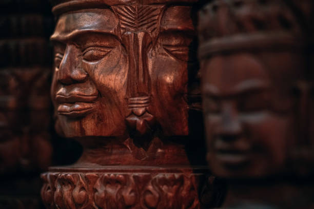 istock Wooden Statue for Sale 944940702