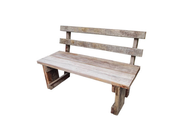 istock Wood table isolated on white background., This has clipping path. 944946414