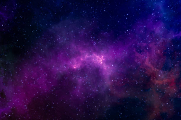 campo de estrellas de alta definición, espacio de cielo de colores de la noche. nebulosa y galaxias en el espacio. antecedentes del concepto de astronomía. - nebula fotografías e imágenes de stock