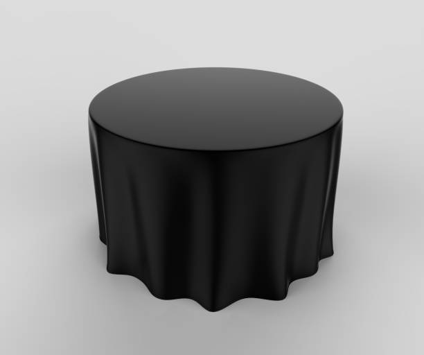 Trade show exhibition advertising runner table adjustable cloth  Banner or Table cover. 3d render illustration.
