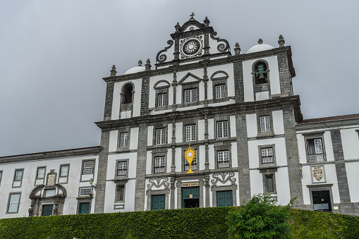 Nossa Senhora do Carmo church, the main cathedral in Horta, Azores, Portugal
