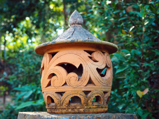istock Antique Pot in the Public Park 944983532