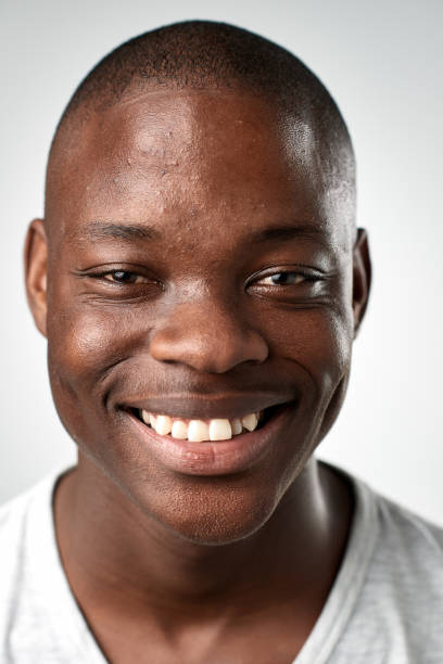 istock Studio portrait of African man smiling 944984026