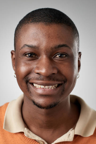 istock Studio portrait of African man smiling 944986866