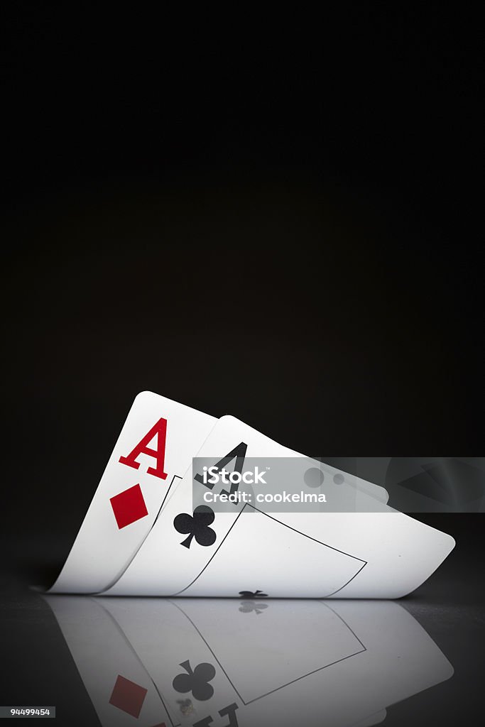 Aces - Royalty-free Carta de Baralho Foto de stock