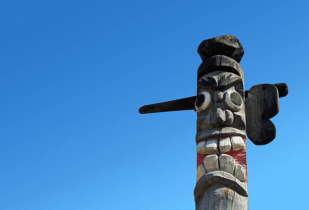 istock Wooden idol - Jangseung 94499611