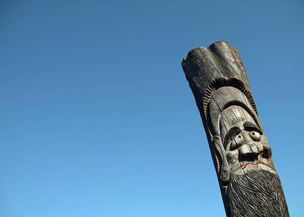 istock Wooden idol - Jangseung 94499752