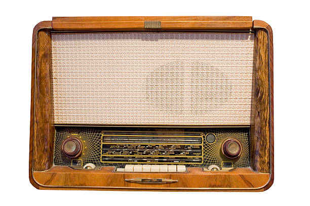 istock old radio isolated in white 94500080