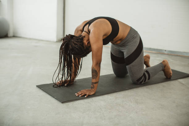 istock She stays fit because she stretches 945001740