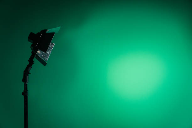 istock Video light. Devices for video blog recording 945008752