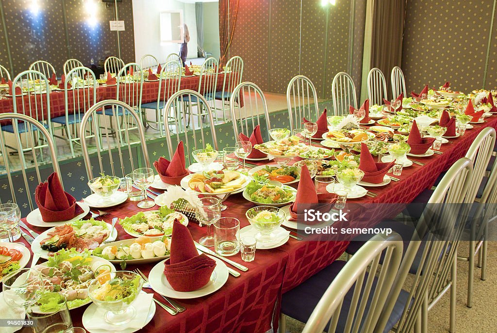 banquet  Anniversary Stock Photo