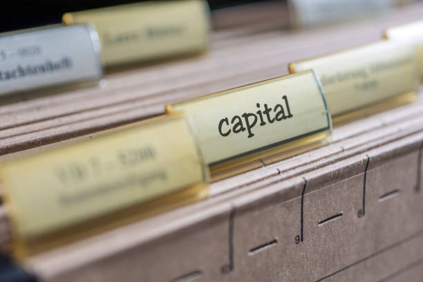 istock Tab with the word capital 945026678