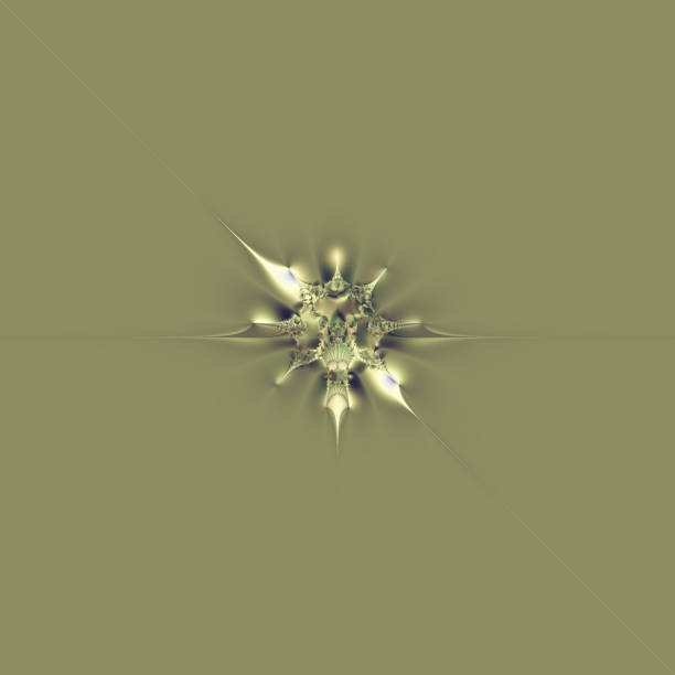 istock Elegant fractal design, abstract art illustration 945034192