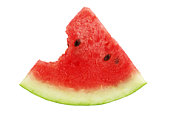Bitten watermelon
