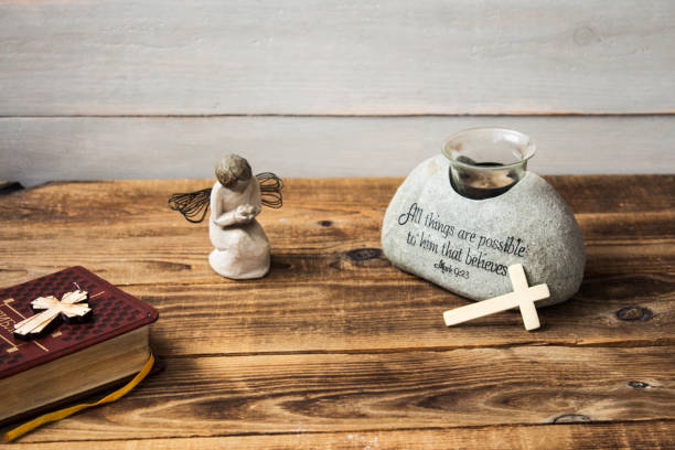 istock angel bible and cross 945037450