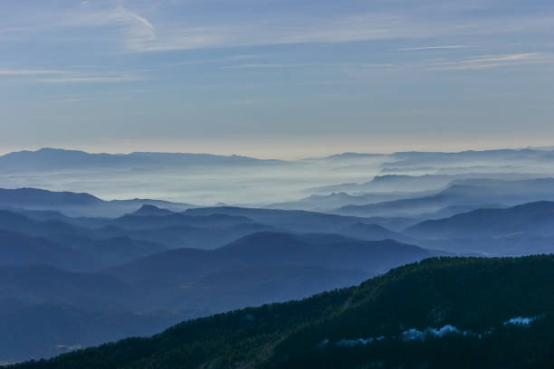 istock Beautiful Spanish landscape from mountain Montseny 945044388