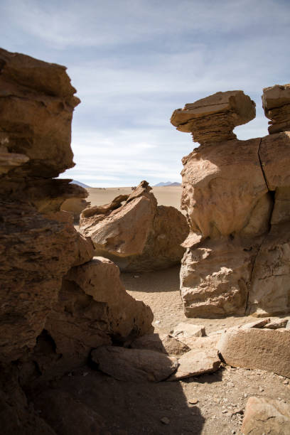 istock Rock formations of Dali desert in Bolivia 945045120