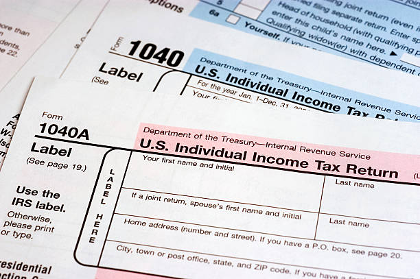 tax_forms - tax form tax form 1040 tax form 뉴스 사진 이미지