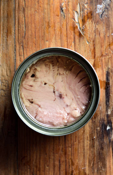 istock a can of tuna on a table 945052538