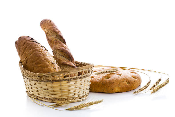 istock Bread with ears of wheat 94505364