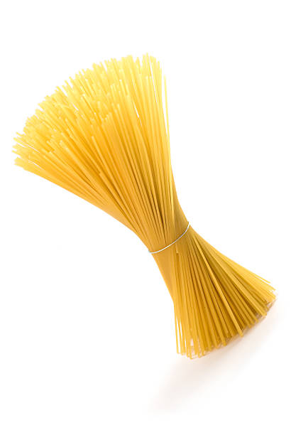 Decorative spaghetti stock photo