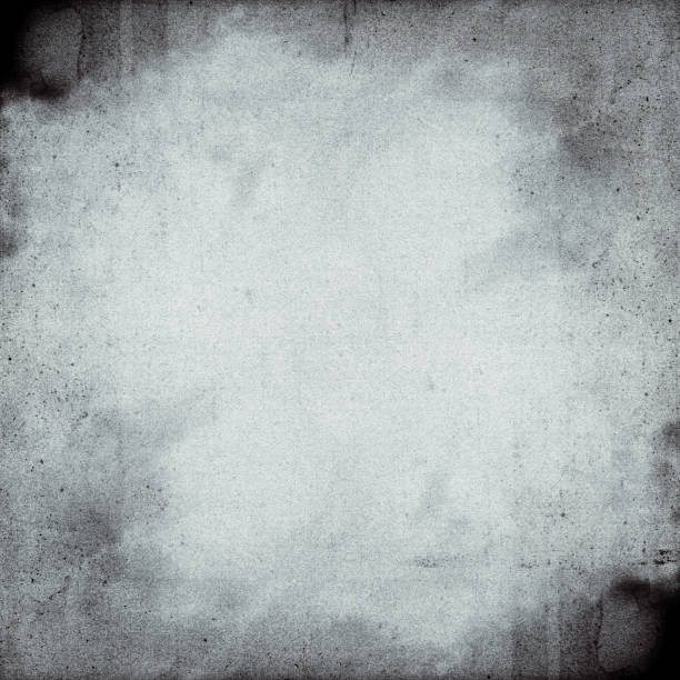 Empty square black and white film frame with heavy grain Empty square black and white film frame with heavy grain, dust and light leak film noir style stock pictures, royalty-free photos & images