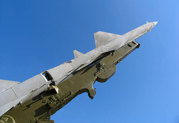 istock Old russian ballistic missile 94506704