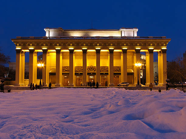 istock Night view on Theater building 94506769