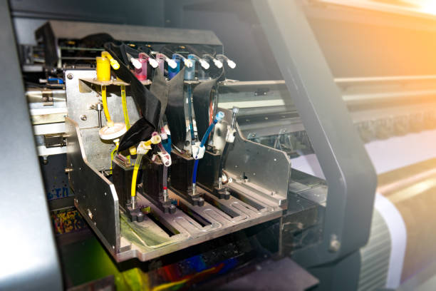 istock Set of color of printer for vinyl poster 945073738