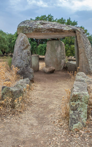 istock Dolmen of La Lapita, Barcarrota, Spain 945074596