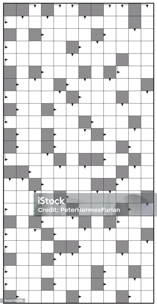 Vorname Des Us Autors Wiesel Kreuzworträtsel Kreuzworträtsel Leere Crossword Puzzlemuster Hochformat Vorlage Keine