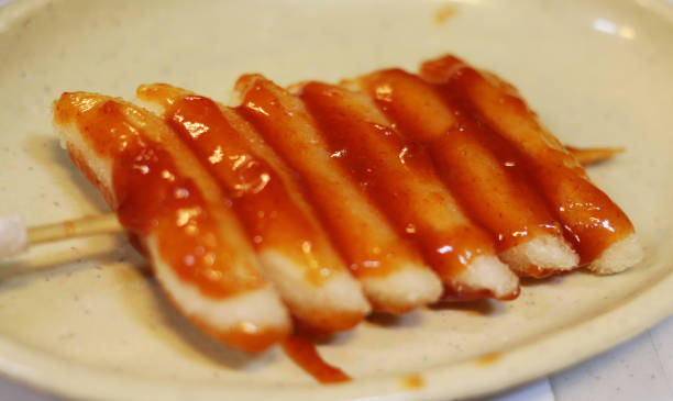 istock korea food 'Rice Cake Skewers' 945078600