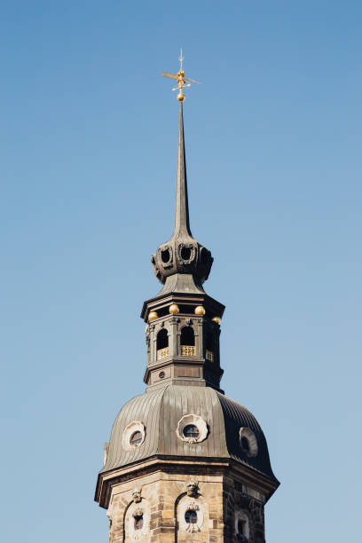 istock Hausmannsturm, old architecture in Dresden, Germany 945081654