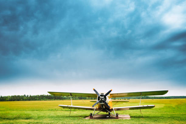 istock Old Plane Aircraft Aeroplane, Airplane 945097044