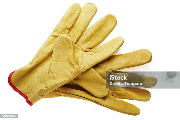 Los Guantes Workman Foto de stock y más banco de imágenes de Fondo blanco - Fondo blanco, Guantes de protección, Jardinería