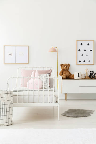 istock Kid's bedroom interior with posters 945106694