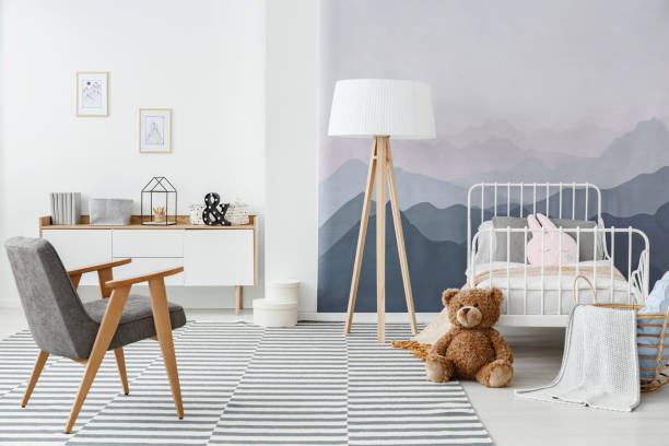 istock Mountain child's bedroom interior 945106696
