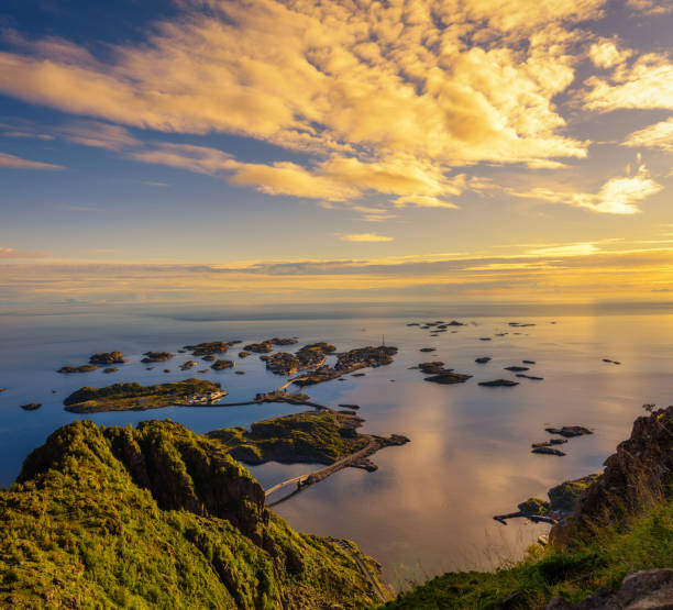 istock View from mount Festvagtinden in Norway 945113604